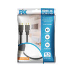 Cabo HDMI PIX 2.0 HDR 4K 19 Pinos 0.5M Polybag - Imagem 3