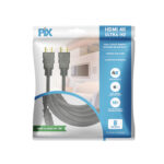 Cabo HDMI PIX 2.0 4K HDR 19 Pinos 8M 28AWG Polybag - Imagem 3