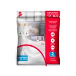 Cabo Displayport 1.2 4K 2 Metros Até 120Hz HDR Com Trava - Branco - Imagem 3