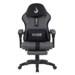 Cadeira Gamer Rise Mode Z11 Ângulo Ajustável Tecido Cinza e Preto - RM-CG-Z11-GB - Imagem 4