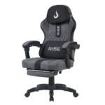 Cadeira Gamer Rise Mode Z11 Ângulo Ajustável Tecido Cinza e Preto - RM-CG-Z11-GB - Imagem 2
