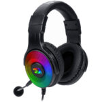Headset Gamer Redragon Pandora 2 RGB Driver 50mm Microfone Preto - H350RGB-1 - Imagem 3