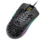 Mouse Gamer Storm RGB Redragon Preto DPI12400 M808RGB - Imagem 3