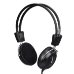 Headset Office Hayom HF2210 40mm 2x P2 3,5mm Cancelamento De Ruído 2,2M Preto - HF2210