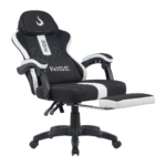 Cadeira Gamer Rise Mode Z11 Ângulo Ajustável Tecido Preto e Branco - RM-CG-Z11-BW - Imagem 3