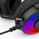 Headset Gamer Redragon Pandora 2 RGB Driver 50mm Microfone Preto - H350RGB-1 - Imagem 4