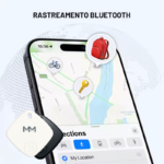 Smart Tag Rastreador Compatível com Iphone Find My - Preto - Imagem 4