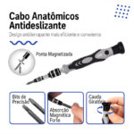 Kit 115 Chave Precisão Reparo Celular Tablet Notebook Fenda - Imagem 6