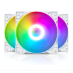 Cooler Fan Snaker Shadow LED Rainbow 120mm Silencioso PC Branco - Imagem 6