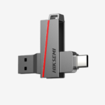 Pen Drive Hiksemi Dual Slim 128GB Conexão USB-C E USB-A Leitura 30MB/s-150MB/s - HS-USB-E307C 128G U3