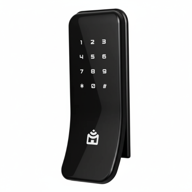 1677ebbb876fe005deadf306801f7be1.png Smart Fechadura Wi-Fi De Sobrepor Positivo Casa Inteligente Biometria/Senha/Tag Preto - Imagem 1