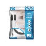 Cabo Óptico Toslink PIX 2 Metros - Basic PIX 17 - Imagem 3