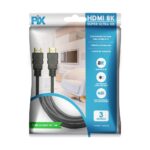 Cabo HDMI Gold 2.1 8K HDR 19P 3 Metros - PIX 328 - Imagem 3