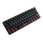 Teclado Mecanico Gamer TGT Sherman Rainbow ABNT2 Switch Azul Compacto Preto - TGT-SHTKL-RBW01 - Imagem 2