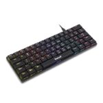 Teclado Mecânico TGT Sherman LP60 Rainbow Switch Azul ABNT2 Preto - TGT-SHLOW-RBW01 - Imagem 2