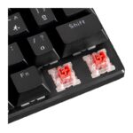 Teclado Mecânico TGT Sherman V3 C1 Rainbow Switch Vermelho ABNT2 Preto - TGT-SHRC-RD01 - Imagem 6