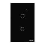 Smart Interruptor Zinnia 2 Botões 10A Wi-Fi 50/60Hz Preto - ZNS-I2B-BK01 - Imagem 2