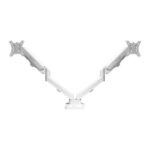 Suporte Articulado Com Pistão a Gás Para Dois Monitores Zinnia Nimbo 210 13 a 32 Pol Branco - ZNO-ZNNBO210-WH01 - Imagem 3