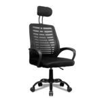 Cadeira Office Zinna Aloe Ergonômica Laminada Butterfly Preto - ZNO-ALOE-BK - Imagem 2