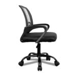Cadeira Office Zinnia Hera L Mesh Espuma regular Preto - ZNO-HRAL-BK02 - Imagem 4