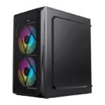 Gabinete Gamer Acegeek Forge 2 Fans S/Fonte MiniTower Lateral Acrilico Preto - AG-FORGE-BK-I2F - Imagem 3