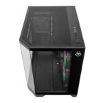 Gabinete Gamer Mancer CV700B 2 Fans Mini Tower Lateral De Vidro S/Fonte Preto - MCR-CV700B-BK-2F - Imagem 2
