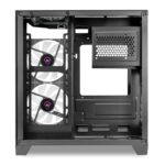 Gabinete Gamer Mancer CV700B 2 Fans Mini Tower Lateral De Vidro S/Fonte Preto - MCR-CV700B-BK-2F - Imagem 4