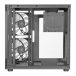 Gabinete Gamer Mancer CV700M 2 Fans S/Fonte MiniTower Lateral Vidro Preto - MCR-CV700M-BK-2F - Imagem 4