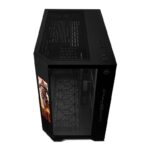 Gabinete Gamer Mancer CV700X S/Fan S/Fonte MidTower C/Tela LCD Lateral Vidro Preto - MCR-CV700X-BK - Imagem 4