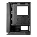 Gabinete Gamer Mancer Narok RGB 3 Fans S/Fonte MidTower Lateral de Vidro Preto - MCR-NRK-RGB01 - Imagem 5