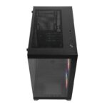 Gabinete Gamer TGT Gladiator 2 Fans S/Fonte Rainbow MidTower Lateral Vidro Preto - TGT-GLD-BK - Imagem 4