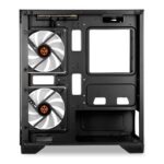 Gabinete Gamer TGT Gladiator 2 Fans S/Fonte Rainbow MidTower Lateral Vidro Preto - TGT-GLD-BK - Imagem 5
