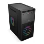 Gabinete Office Aigo Q1718 S/Fan S/Fonte MiniTower M-ATX Preto - Q1718-BK - Imagem 4
