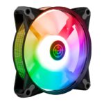 Kit 5 Fans TGT Humber ARGB 120mm Com Controladora 120mm Preto - TGT-HR5-BK01 - Imagem 3