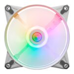 Kit 5 Fans TGT Humber ARGB Com Controladora 120mm Branco - TGT-HR5-WH01 - Imagem 3