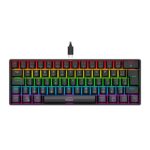 Kit Teclado Mouse e Mousepad Gamer Pichau Netuno Light Rainbow Mecânico ABNT2 4200DPI - PG-NTNL-RBW01 - Imagem 2