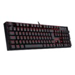 Teclado Mecânico Redragon Mitra LED Vermelho Switch Vermelho Single Color - K551-1 - Imagem 2