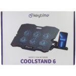 Suporte para Notebook Keytime CoolStand 6 Fans - KYT00022 - Imagem 3