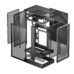 Gabinete Gamer Deepcool CH270 Digital Micro-ATX Vertical S/Fans S/Fonte Display P/Monitoramento Preto - Imagem 6