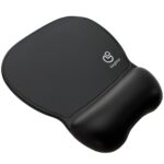 Mousepad Keytime SurfacePro Tecido Com Apoio De Pulso Em Gel 240x210 Preto - KYT00018 - Imagem 2