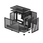 Gabinete Gamer Deepcool CH260 S/Fans S/Fonte Micro-ATX Preto - R-CH260-BKNGM0-G-1 - Imagem 6