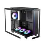 Gabinete Gamer Gamdias Atlas M4 4 Fans S/Fonte MidTower ARGB Vidro Temperado Preto - Imagem 8