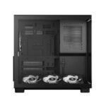 Gabinete Gamer Gamdias Atlas M4 4 Fans S/Fonte MidTower ARGB Vidro Temperado Preto - Imagem 4