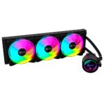 Water Cooler Kalkan Iota V2 360 RGB 360mm TDP 280W 12V Preto - KLK00069 - Imagem 5