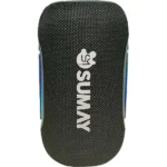 Caixa de Som Sumay Wolfbox Led Multicor 20w RMS Bluetooth USB AUX Preta - Imagem 2