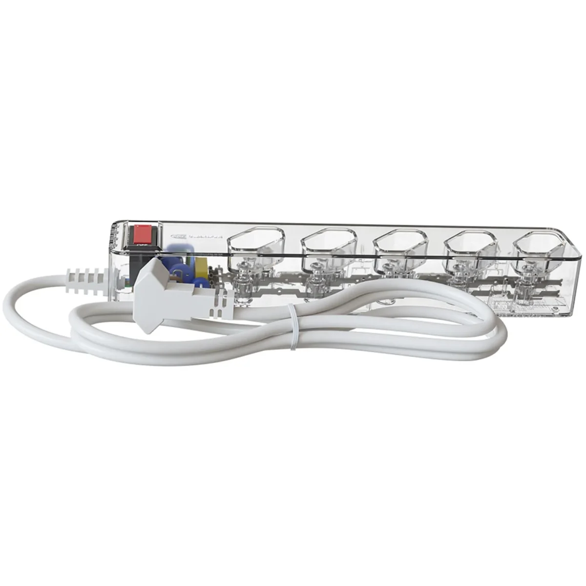 Filtro De Linha Clamper DPS 3P Energia 5 Com Proteção Transparente - 84876 - Imagem 2