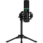 Microfone Gamer Streamplify Mic Tripod RGB Com Tripé - Preto - Imagem 2