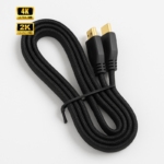 Cabo HDMI 2 Metros 2.0 4K Ultra HD Nylon Reforçado Gamer - MM-2M-1 - Imagem 2