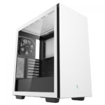 Gabinete Gamer DeepCool CH510 WH MidTower V/ Temperado 1 Fan