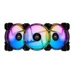 Kit 3 Cooler Fan Mancer Z200 3x120mm RGB Preto - MCR-Z20RGB-01